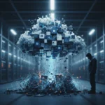 Microsoft Azure's AI problem: rushed foundations crumble under scale — AI-generated illustration