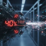 Bad bot traffic now dominates the internet—40% and rising — AI-generated illustration