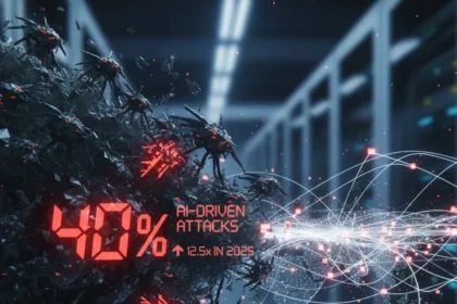 Bad bot traffic now dominates the internet—40% and rising — AI-generated illustration