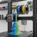 Bambu Studio Color Mixing brings multi-filament printing to life — AI-generated illustration