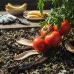 Banana peels beat fertilizer for bigger tomato harvests — AI-generated illustration