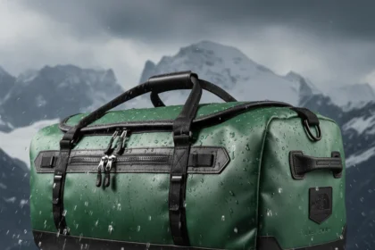 Base Camp Duffel 40th Anniversary: Waterproof Upgrade Meets Expedition Legacy — AI-generated illustration