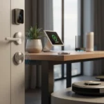 Battery-free metal tags turn smart home tracking maintenance-free — AI-generated illustration