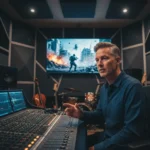 Battlefield 6 audio director on game soundtrack demand — AI-generated illustration