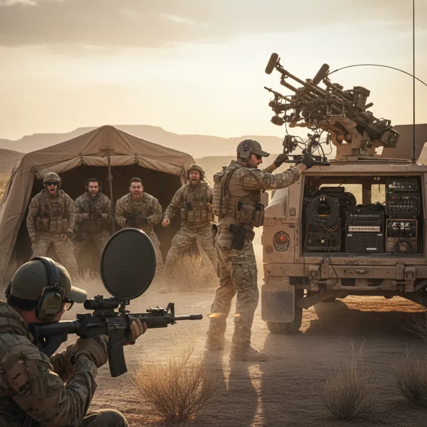 Battlefield 6 audio team reveals real-world recording methods — AI-generated illustration