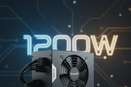 be quiet! Pure Power 13 M 1200W: Platinum Performance, Gold Price Tag — AI-generated illustration