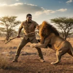 Beast: Idris Elba's survival thriller finally arrives on Netflix — AI-generated illustration