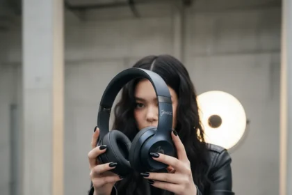 Beats Solo 4 JENNIE Special Edition Returns in Darker Shade — AI-generated illustration