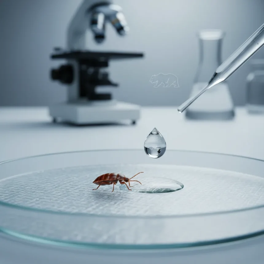 Bed bug water aversion: what the UCR study actually reveals
