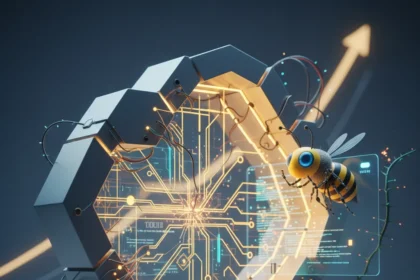 beehiiv newsletter platform: powerful features, steep learning curve — AI-generated illustration