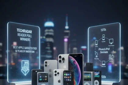 Best Apple gadgets ever: What TechRadar readers voted as winners — AI-generated illustration