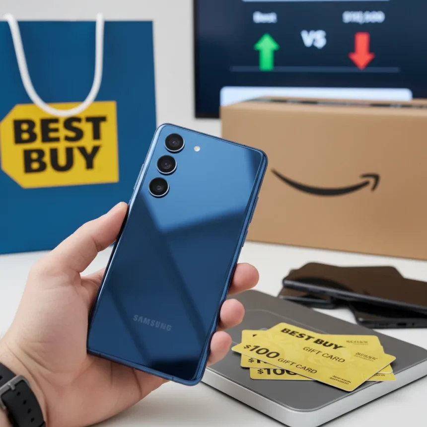 Best Buy Galaxy S26 deals beat Amazon with $100 gift cards