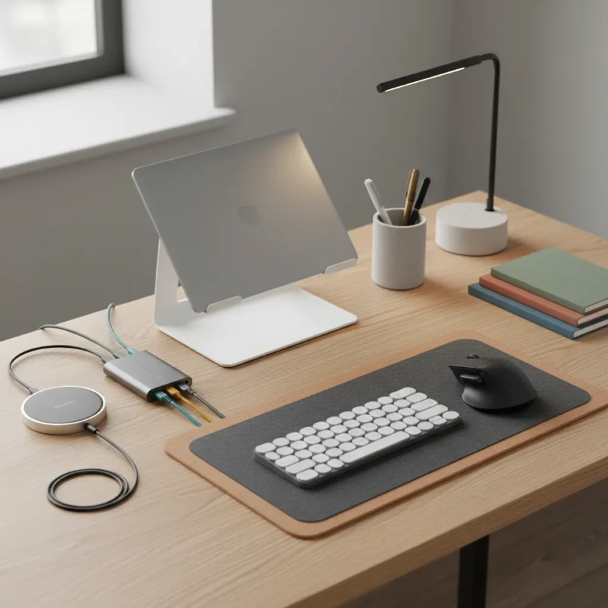 Best desk accessories: useful, beautiful, affordable — AI-generated illustration