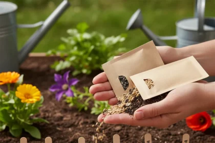 Best flowers to sow in April for summer color — AI-generated illustration