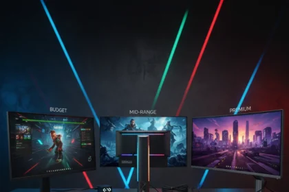 Best Gaming Monitors 2026: Top 3 Picks Across Every Budget — AI-generated illustration
