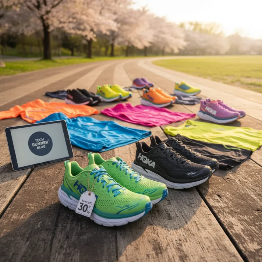 Best Hoka deals for spring running: save up to 30% now — AI-generated illustration