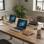 Best laptops for writers: comfort over specs — AI-generated illustration