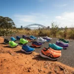Best marathon running shoes for Australian season 2025 — AI-generated illustration