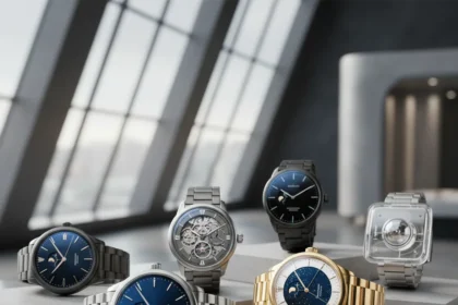 Best moonphase watches at Watches and Wonders 2026 — AI-generated illustration