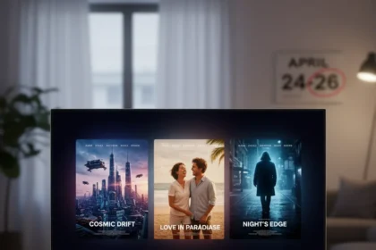 Best new to Hulu movies for weekend streaming April 24-26 — AI-generated illustration