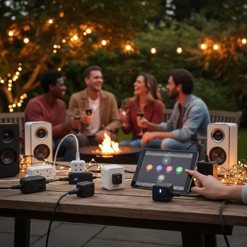 Best outdoor smart plugs for garden entertaining