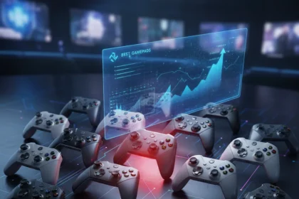 Best PC Gamepads Beat Steam Controller on One Critical Feature — AI-generated illustration