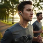 Best sports earbuds for running: secure fit beats bulk — AI-generated illustration