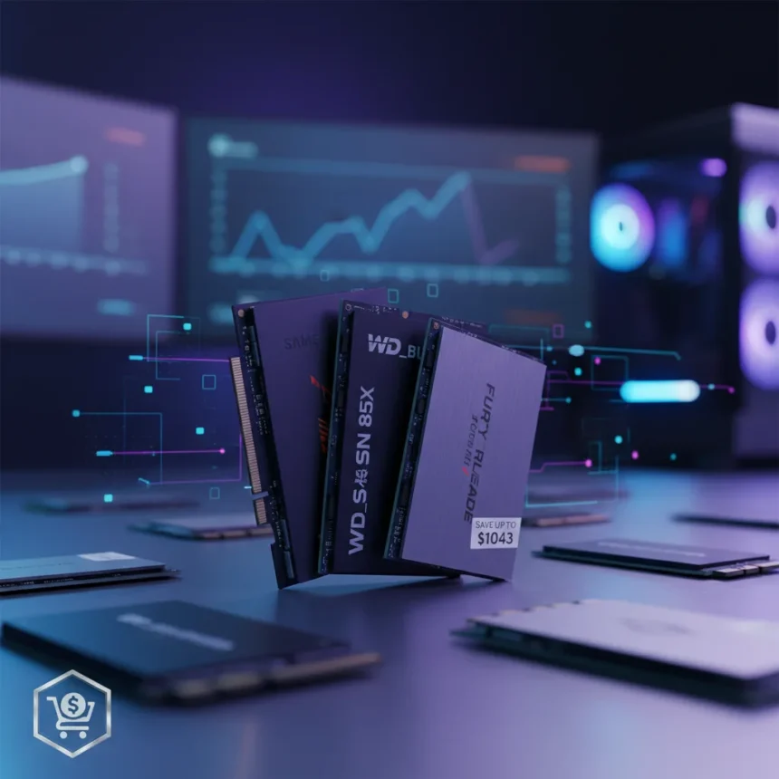 Best SSD deals: Save up to $1043 on gaming storage — AI-generated illustration