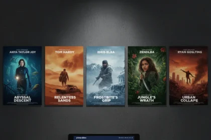 Best survival thriller movies on Prime Video April 2026 — AI-generated illustration