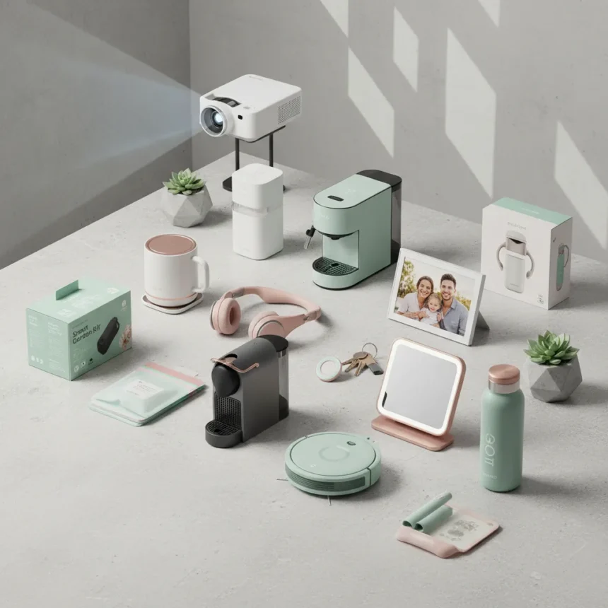 12 Tech Gifts Under AU$200 That Actually Impress Mums — AI-generated illustration