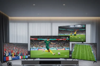 Best Big-Screen TVs for FIFA World Cup 2026 Viewing — AI-generated illustration
