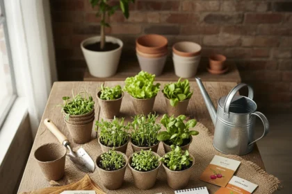 Best vegetables to sow in April for spring harvests — AI-generated illustration