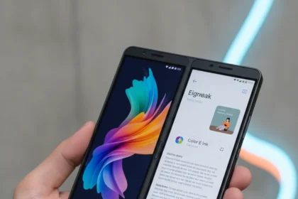 Bigme HiBreak Dual finally delivers the dual-screen phone we've waited for — AI-generated illustration