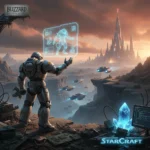 Blizzard's secret AAA open-world shooter sparks StarCraft revival hopes — AI-generated illustration