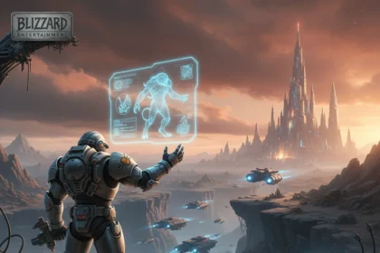 Blizzard's secret AAA open-world shooter sparks StarCraft revival hopes — AI-generated illustration