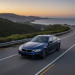 BMW 550e Proves Luxury Sedans Need Plug-In Hybrid Power — AI-generated illustration