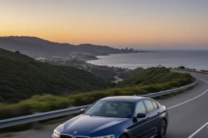 BMW 550e Proves Luxury Sedans Need Plug-In Hybrid Power — AI-generated illustration