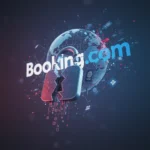 Booking.com data breach exposes millions of travelers' personal details — AI-generated illustration