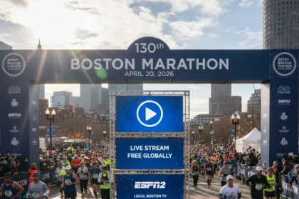 Boston Marathon 2026 live stream: Watch free from anywhere — AI-generated illustration