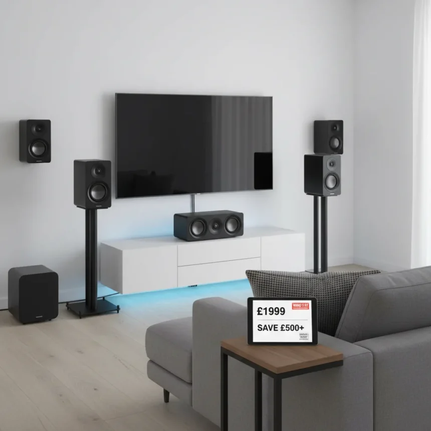 Bowers & Wilkins 606 S3 5.1 Speaker Package Hits Record Low — AI-generated illustration