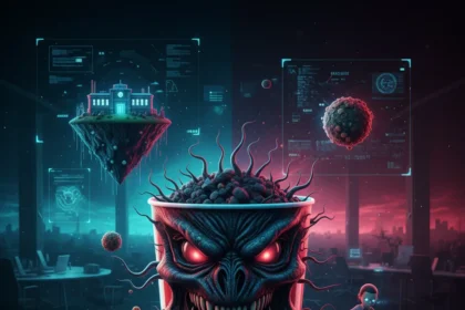 Brand partnerships need world-building, not just audience overlap — AI-generated illustration