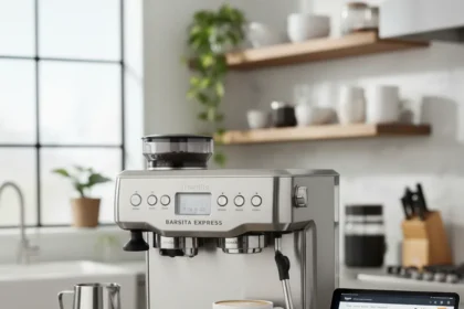 Breville Barista Express Impress hits record low at $599.95 — AI-generated illustration