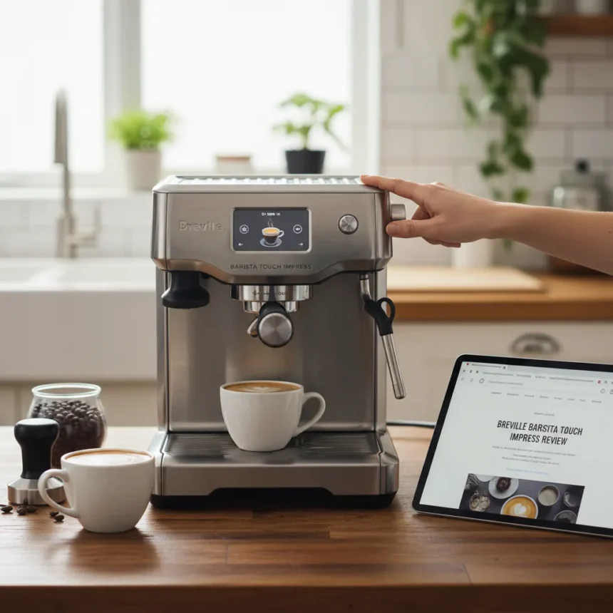 Breville Barista Touch Impress review: worth the investment — AI-generated illustration