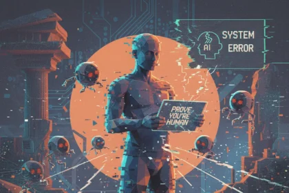 Broken realism in games challenges AI backlash with intent — AI-generated illustration