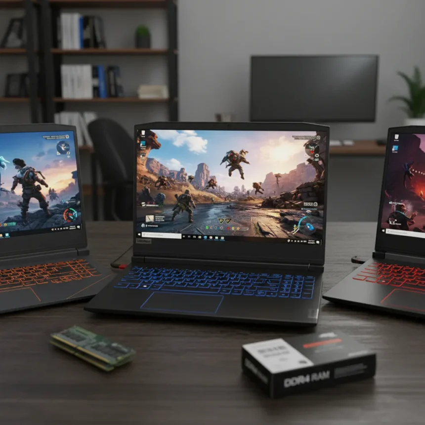 Budget gaming laptops under $1,000 still deliver 1080p gaming — AI-generated illustration