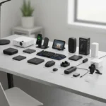 18 Tech Items Under AU$100 That Actually Stop Overspending — AI-generated illustration