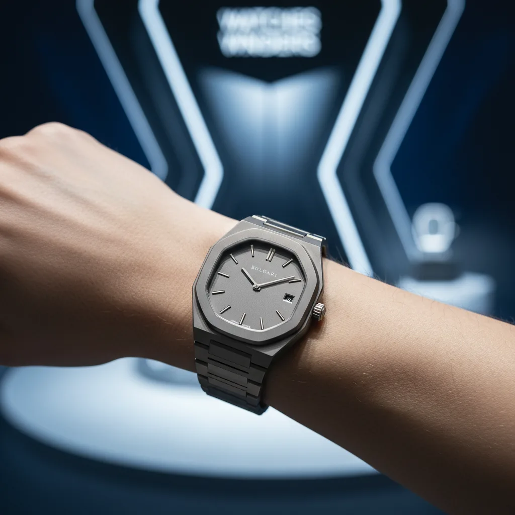 Bulgari Octo Finissimo Shrinks Down for Smaller Wrists — AI-generated illustration