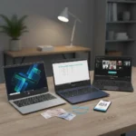 Business laptops under £500: HP, Asus, Acer deals worth your attention — AI-generated illustration
