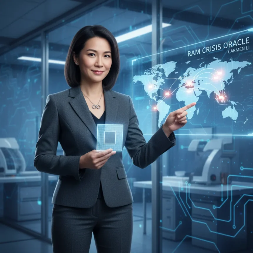 RAM crisis oracle Carmen Li reveals when shortage ends