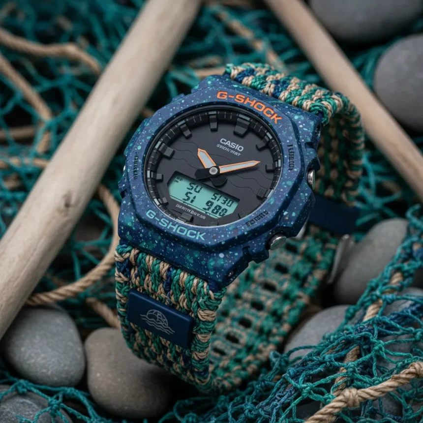 Casio G-Shock Earth Day watch turns ocean waste into wearable